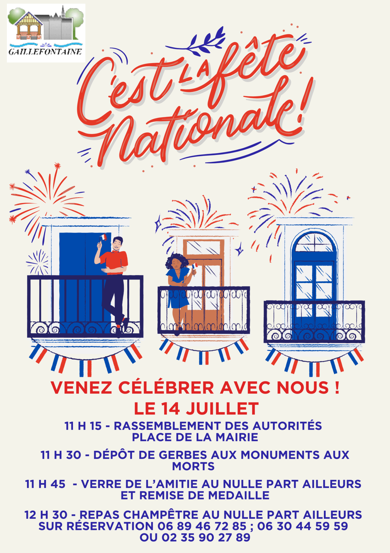 14 juillet affiche