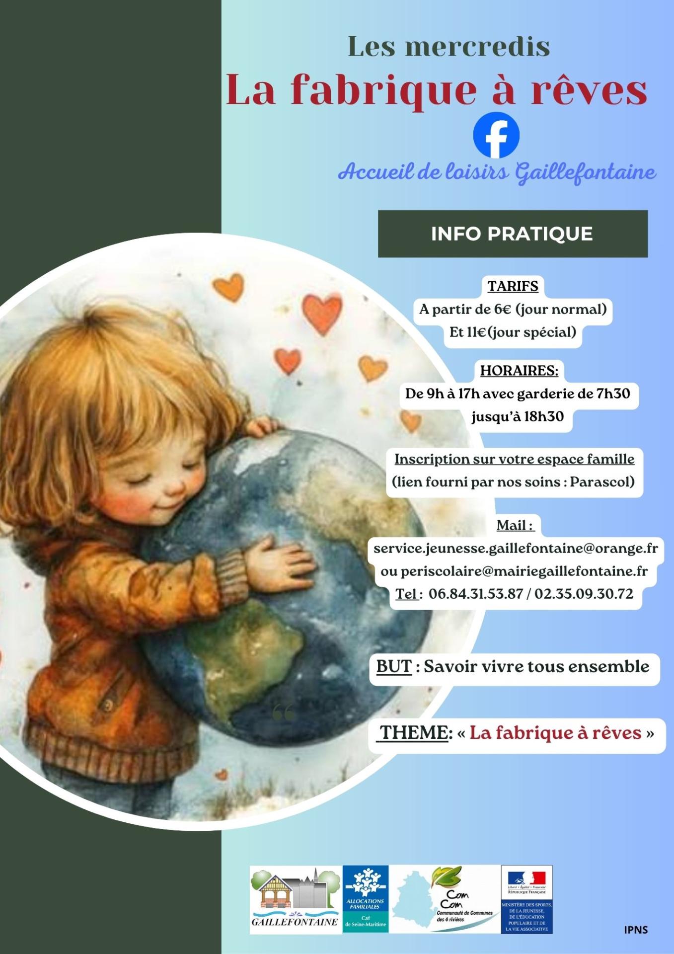 Affiche  2026 2027 fabrique a rêves