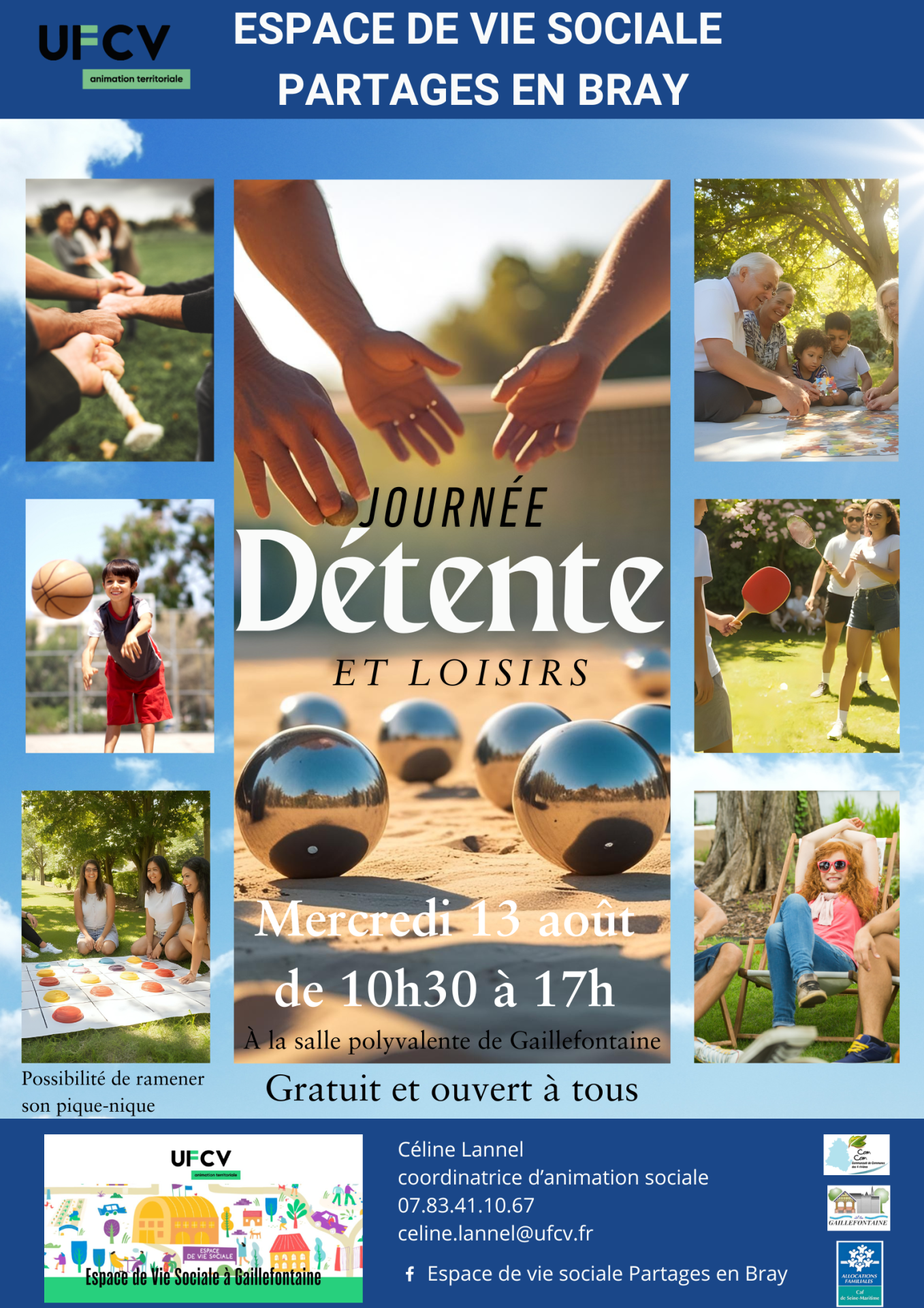 Affiche petanque