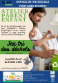 Atelier parent enfant jeu tri des dechets